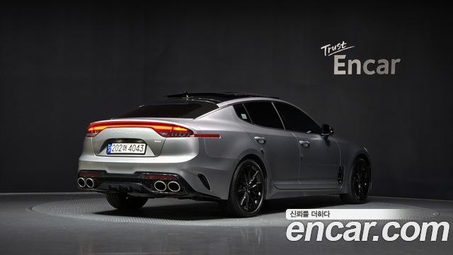 Kia Stinger из Кореи Encar