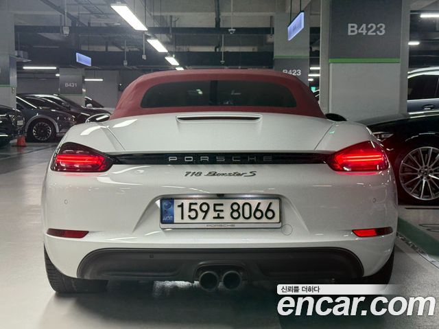 Porsche 718 из Кореи Encar