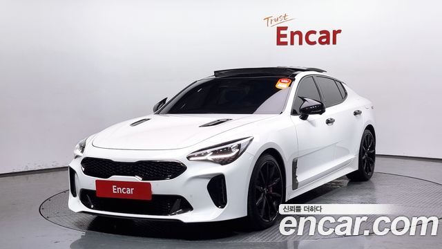 Kia Stinger из Кореи Encar
