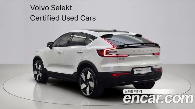 Volvo C40 из Кореи Encar