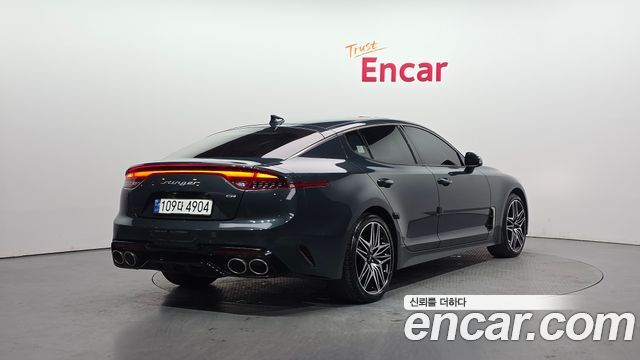 Kia Stinger из Кореи Encar
