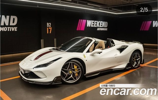 Ferrari F8 из Кореи Encar