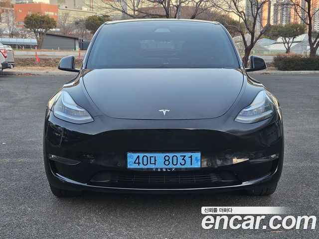 Tesla Model Y из Кореи Encar
