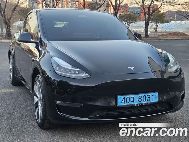 Tesla Model Y из Кореи Encar