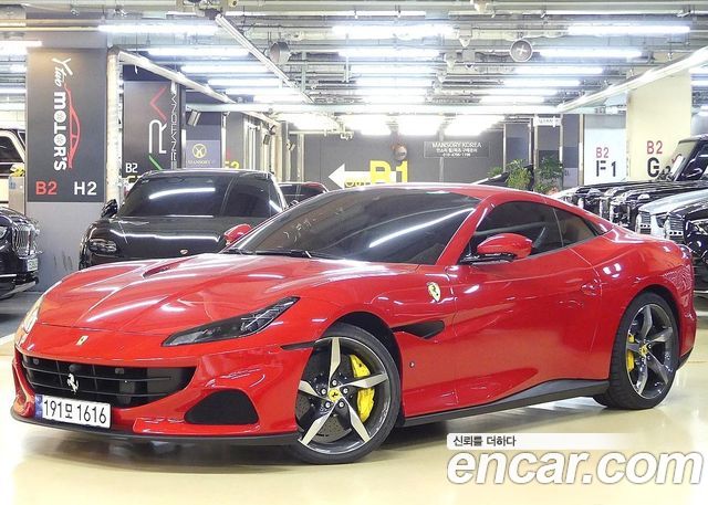 Ferrari Portofino из Кореи Encar