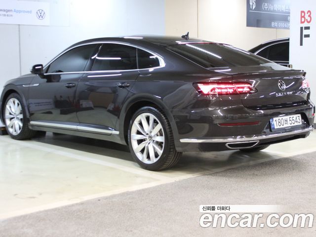 Volkswagen Arteon из Кореи Encar