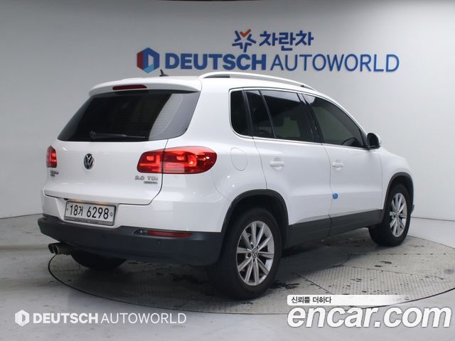 Volkswagen Tiguan из Кореи Encar