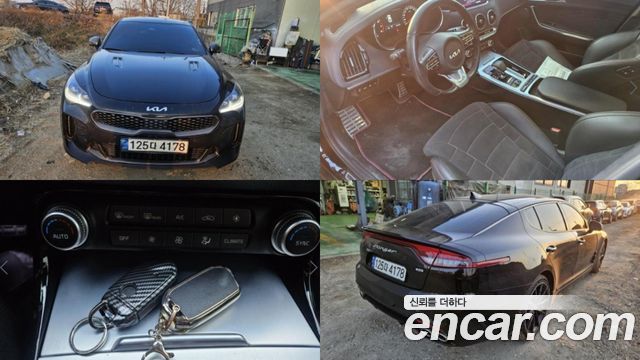 Kia Stinger из Кореи Encar
