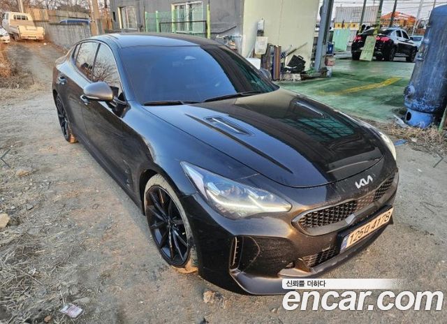 Kia Stinger из Кореи Encar