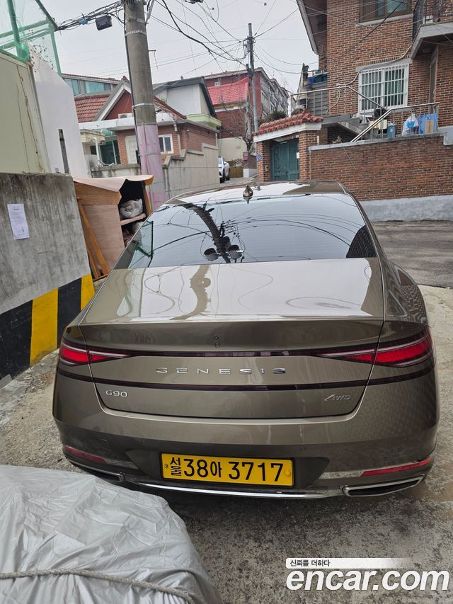 Genesis G90 из Кореи Encar