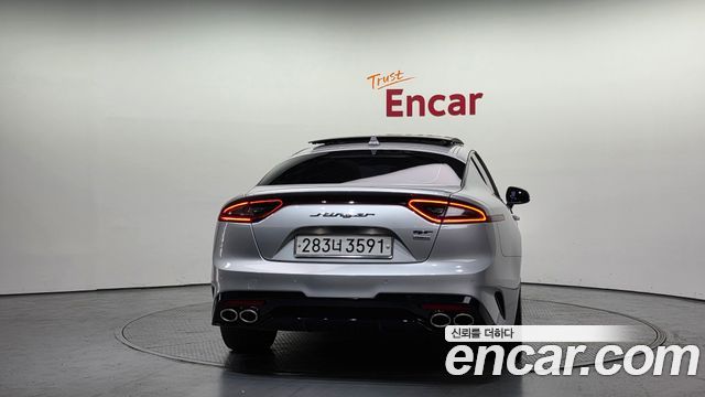 Kia Stinger из Кореи Encar