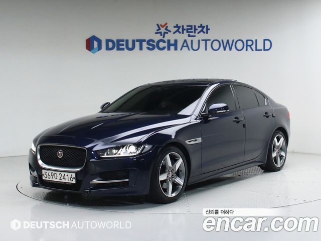 Jaguar XE из Кореи Encar
