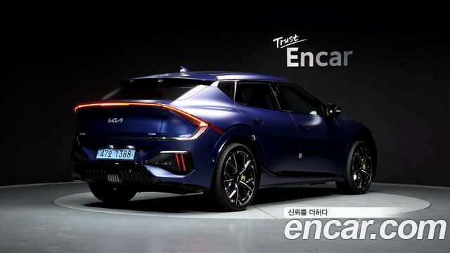 Kia EV6 из Кореи Encar