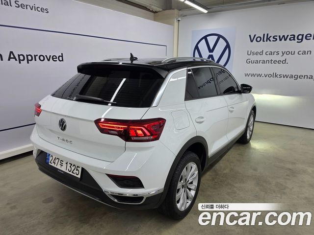 Volkswagen T-Roc из Кореи Encar