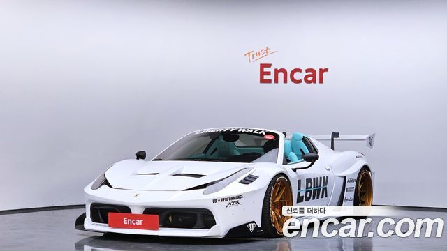 Ferrari 458 из Кореи Encar