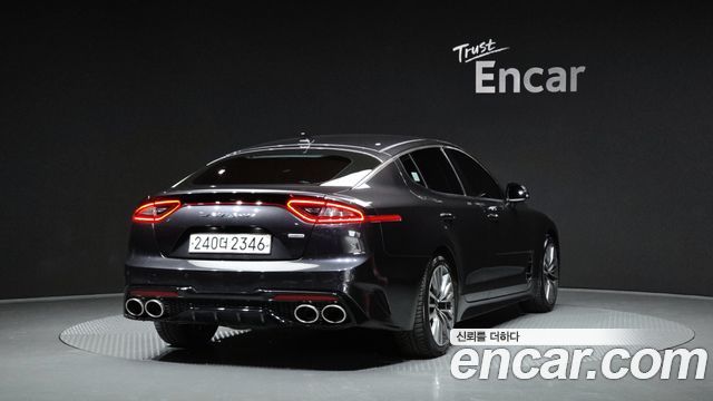 Kia Stinger из Кореи Encar