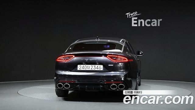 Kia Stinger из Кореи Encar