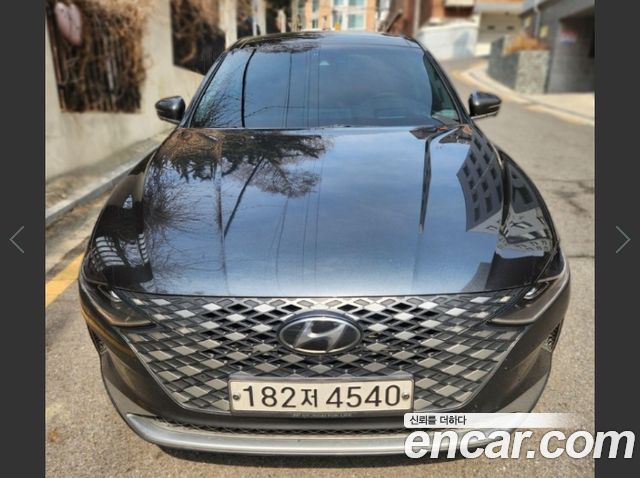 Hyundai Grandeur из Кореи Encar