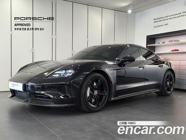 Porsche Taycan из Кореи Encar