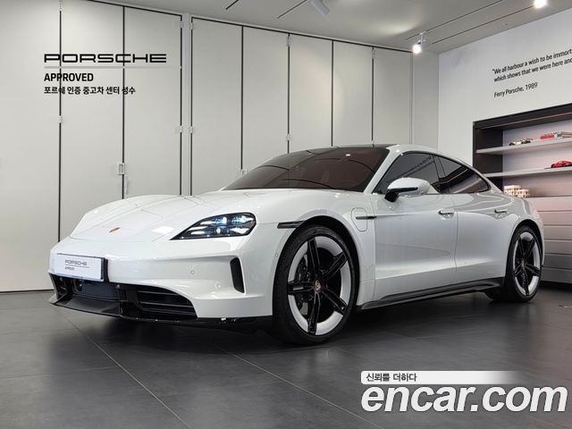 Porsche Taycan из Кореи Encar