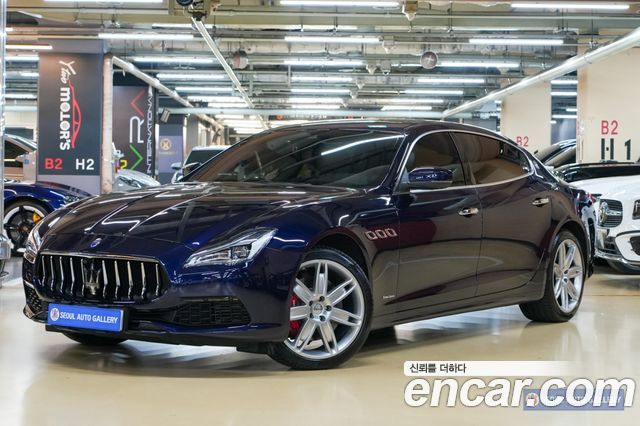Maserati Quattroporte из Кореи Encar