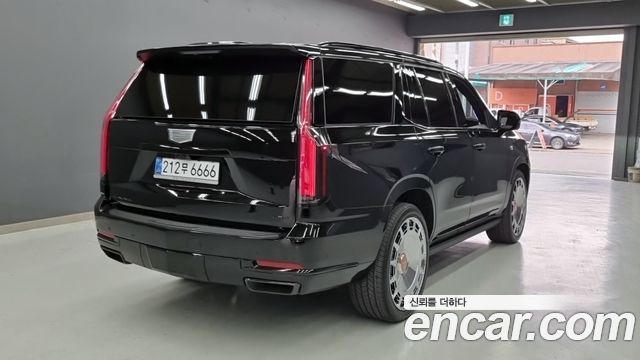 Cadillac Escalade из Кореи Encar