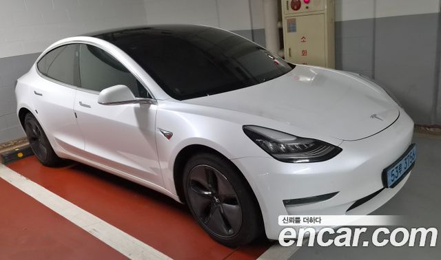 Tesla Model 3 из Кореи Encar