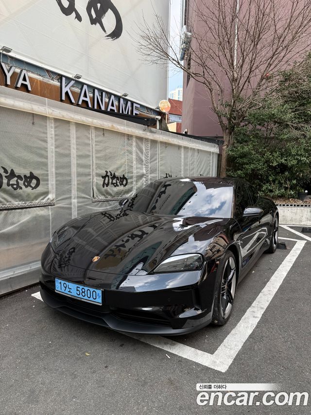 Porsche Taycan из Кореи Encar