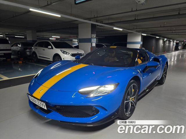 Ferrari 296 из Кореи Encar