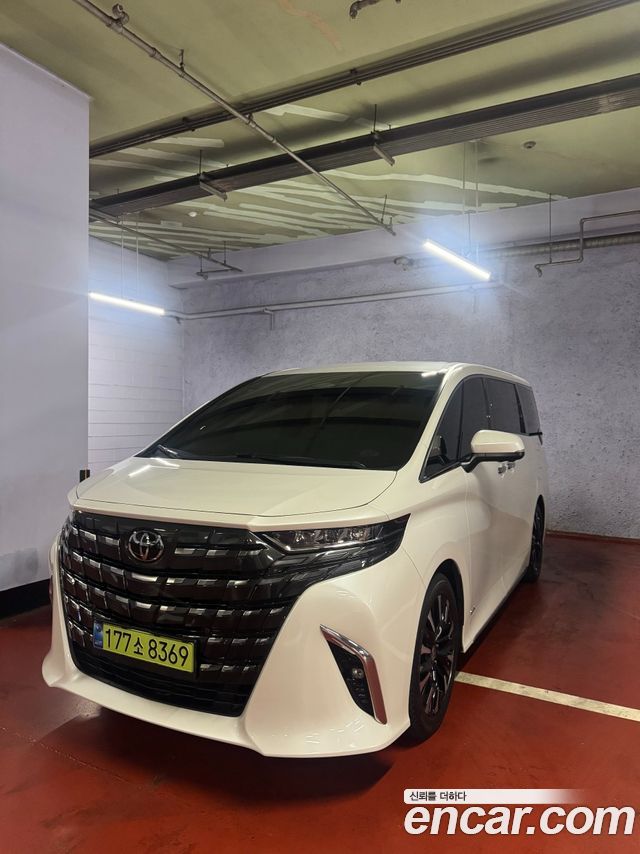 Toyota Alphard из Кореи Encar