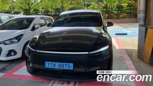 Tesla Model Y из Кореи Encar