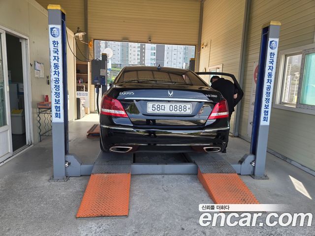 Hyundai Equus из Кореи Encar