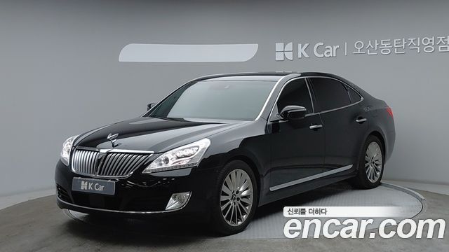 Hyundai Equus из Кореи Encar