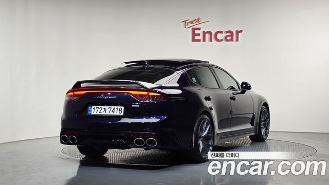 Kia Stinger из Кореи Encar