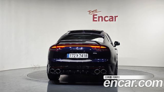Kia Stinger из Кореи Encar