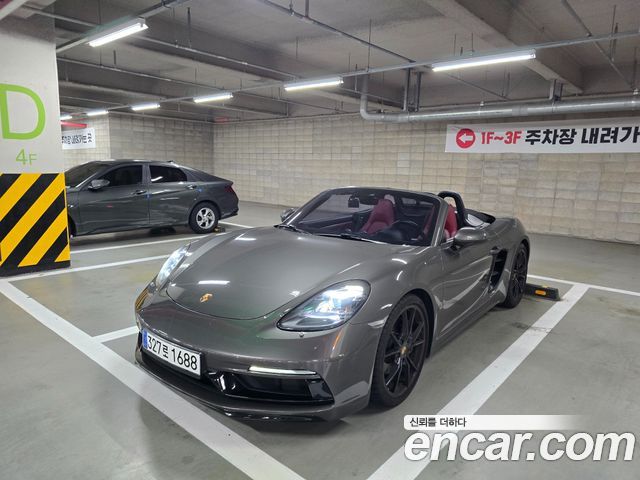 Porsche 718 из Кореи Encar