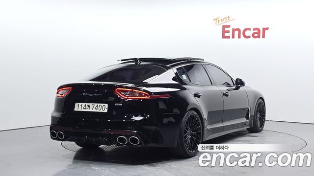 Kia Stinger из Кореи Encar