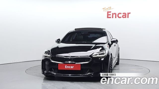 Kia Stinger из Кореи Encar