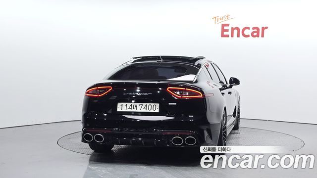 Kia Stinger из Кореи Encar