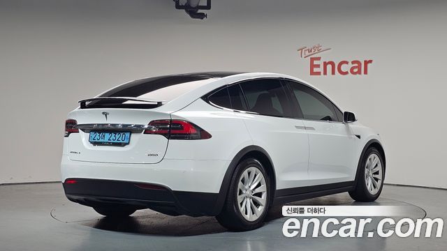 Tesla Model X из Кореи Encar