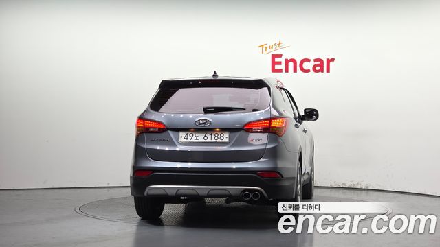 Hyundai Santafe Diesel(e-VGT) 2.2 2WD Smart — пробег 283 193 км — фото 4 из 5