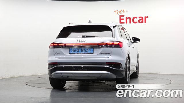 Audi Q4 e-tron из Кореи Encar