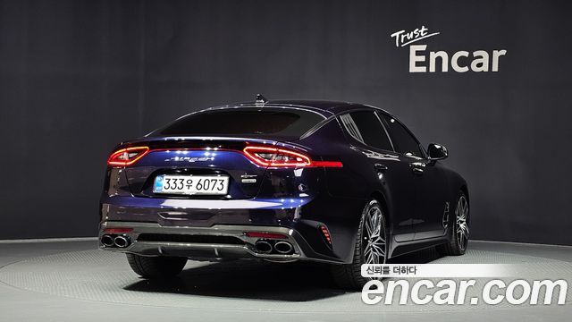 Kia Stinger из Кореи Encar