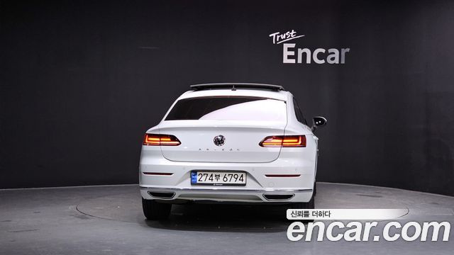 Volkswagen Arteon из Кореи Encar