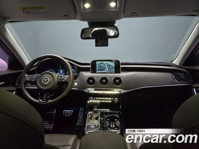 Kia Stinger из Кореи Encar