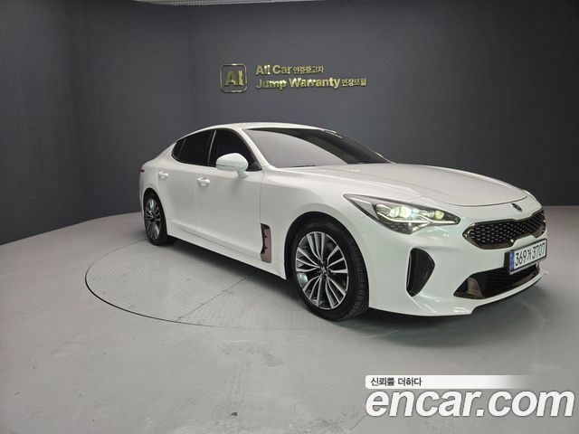 Kia Stinger из Кореи Encar