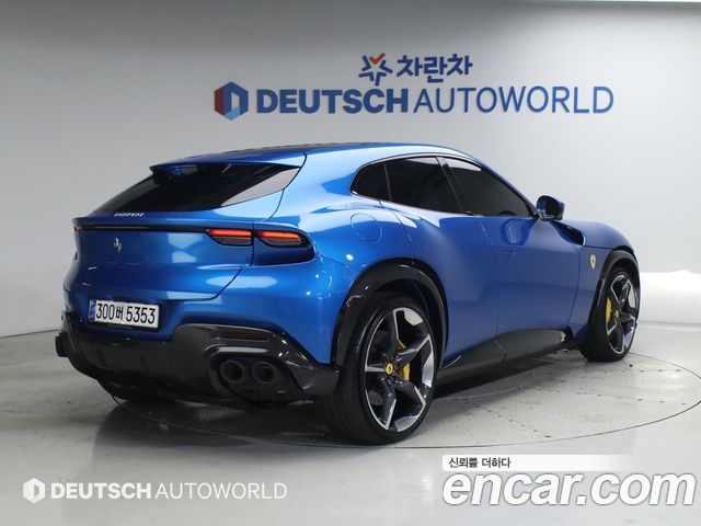 Ferrari Purosangue из Кореи Encar