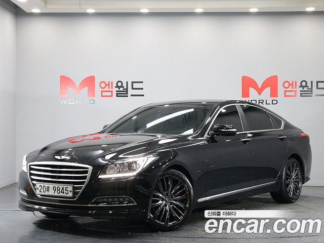 Hyundai Genesis из Кореи Encar