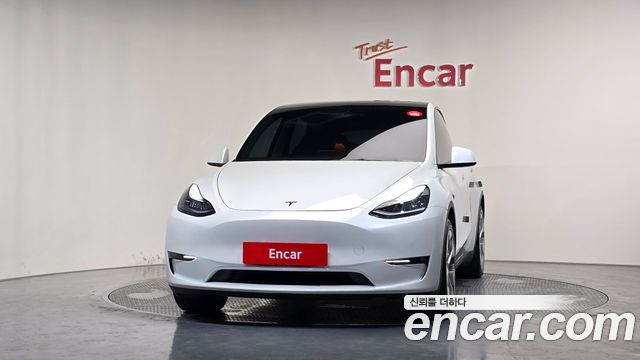 Tesla Model Y из Кореи Encar