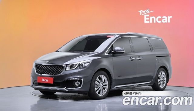 Kia Carnival из Кореи Encar